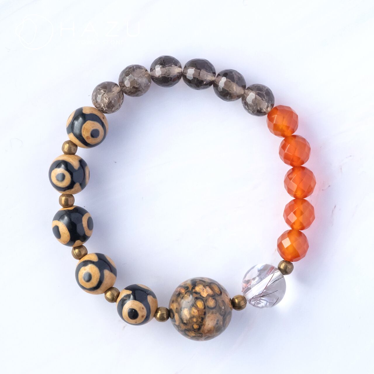 健康、長寿、財運、あらゆる幸運を呼ぶ第三の目［三眼天珠／龍宮舎利