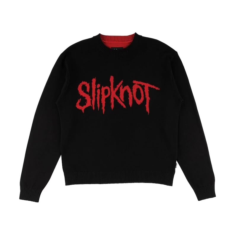 WELCOME X NINE INCH NAILS / SPIRAL KNIT SWEATER | youth