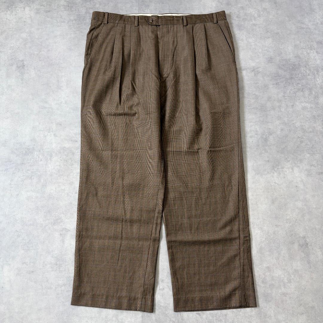 ローレン ラルフローレン W36 スラックス 90s カナダ製 茶 21564 ローレン ラルフローレン W36 スラックス 90s カナダ製 茶 21564 | fuufu