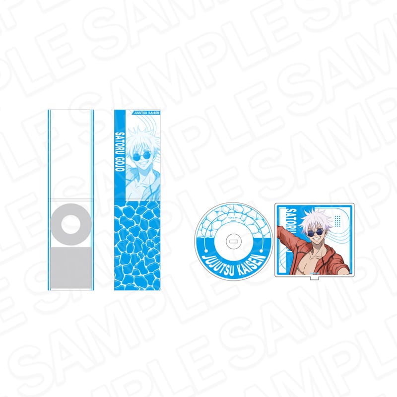 TVアニメ「呪術廻戦」 懐玉・玉折 シングルCD風アクリルスタンド 五条 悟 めんそーれ ver.