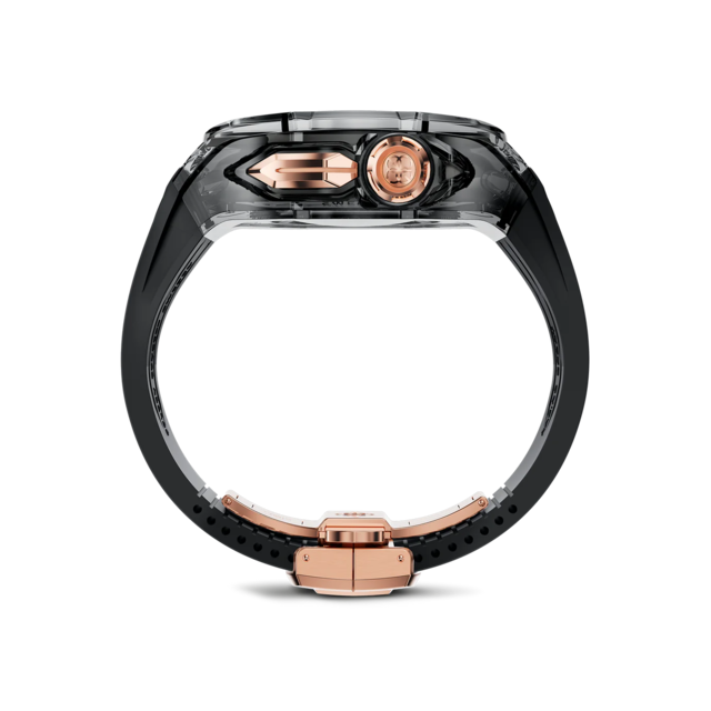 Apple Watch Case - RSTR49 - SMOKEY BLACK ROSE GOLD