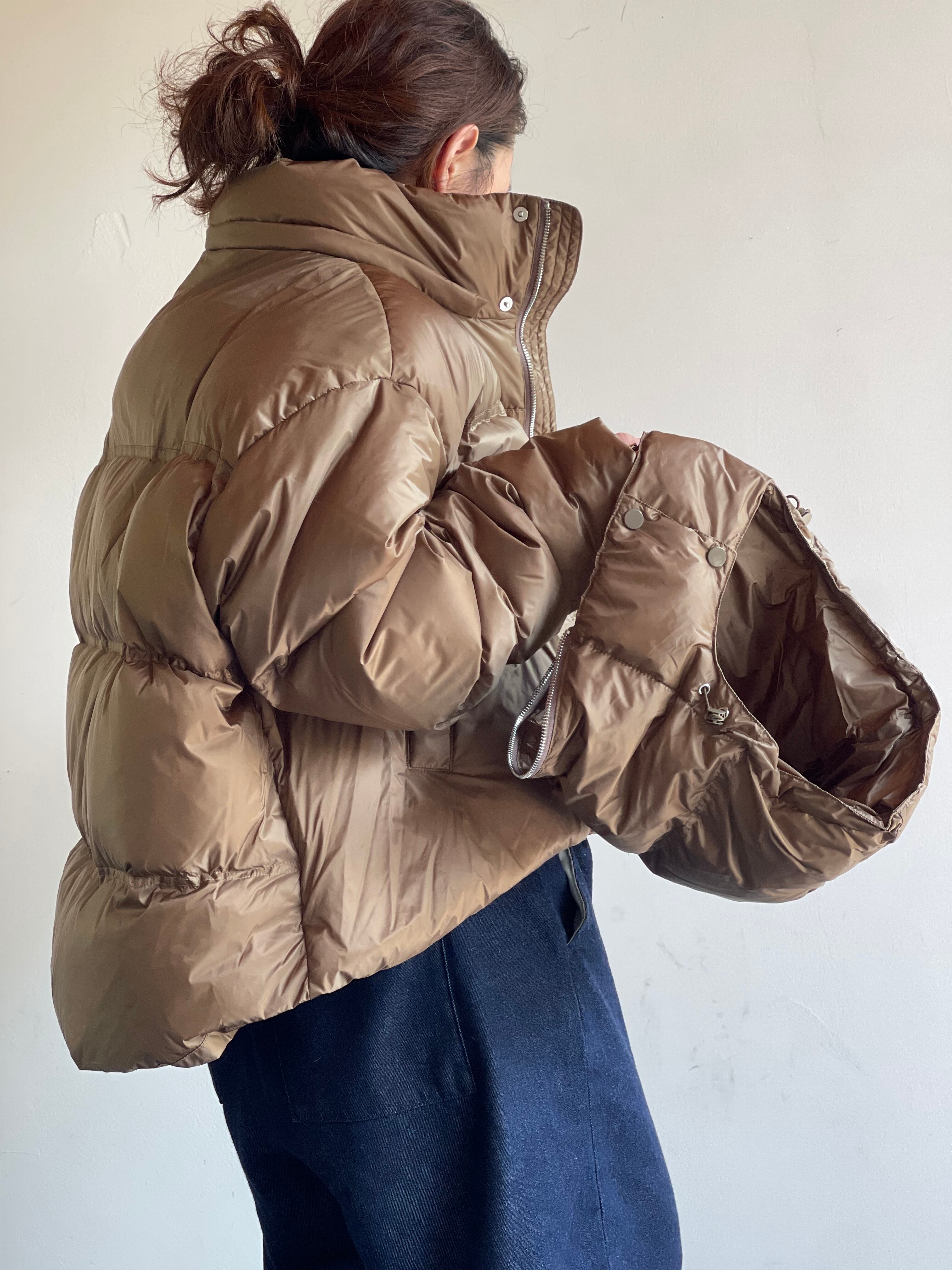 Green butter DUCK DOWN PUFFER JACKET | mambo ladys
