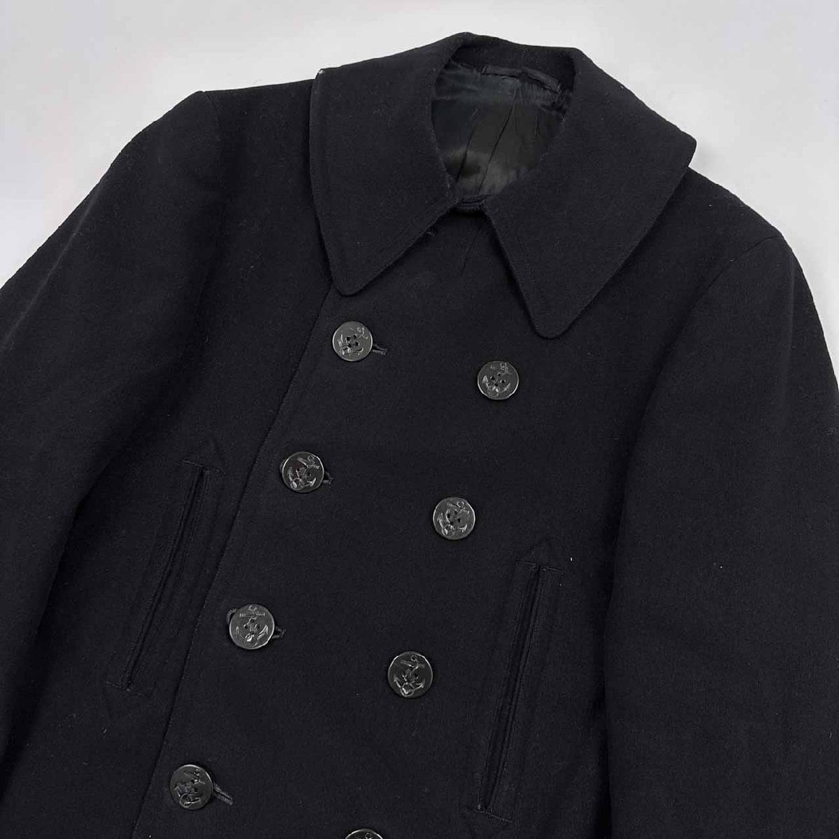 激レア!! US.NAVY◇40s/10ボタン/NAVAL CLOTHING FACTORY ビンテージ