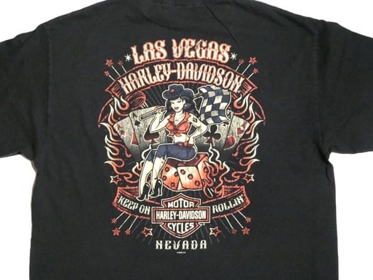 20's HARLEY DAVIDSON LAS VEGAS ピンナップガール ハーレー