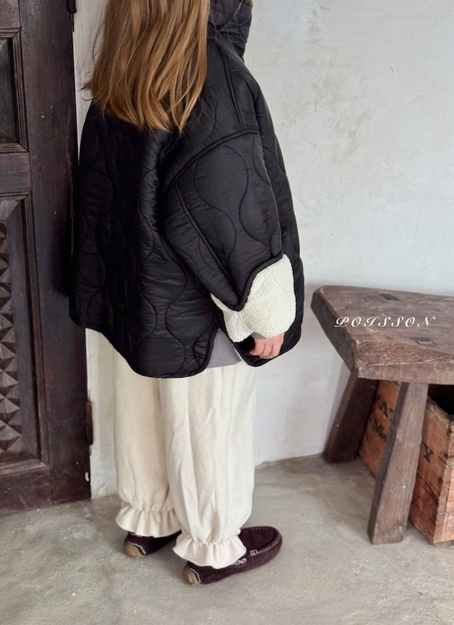 予約⌇poisson / Petite frill jogger pants