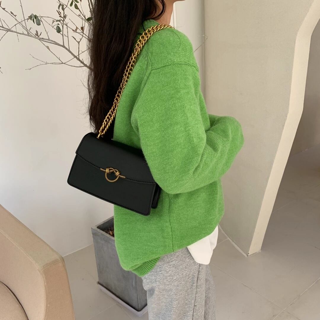 モチーフボタン　2WAYチェーンバッグ　AS103-0047