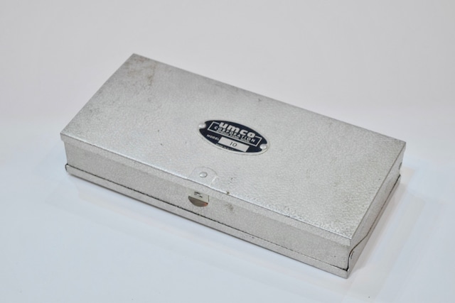 USED 60s umco "MODEL 10" Vintage tackle box -02117