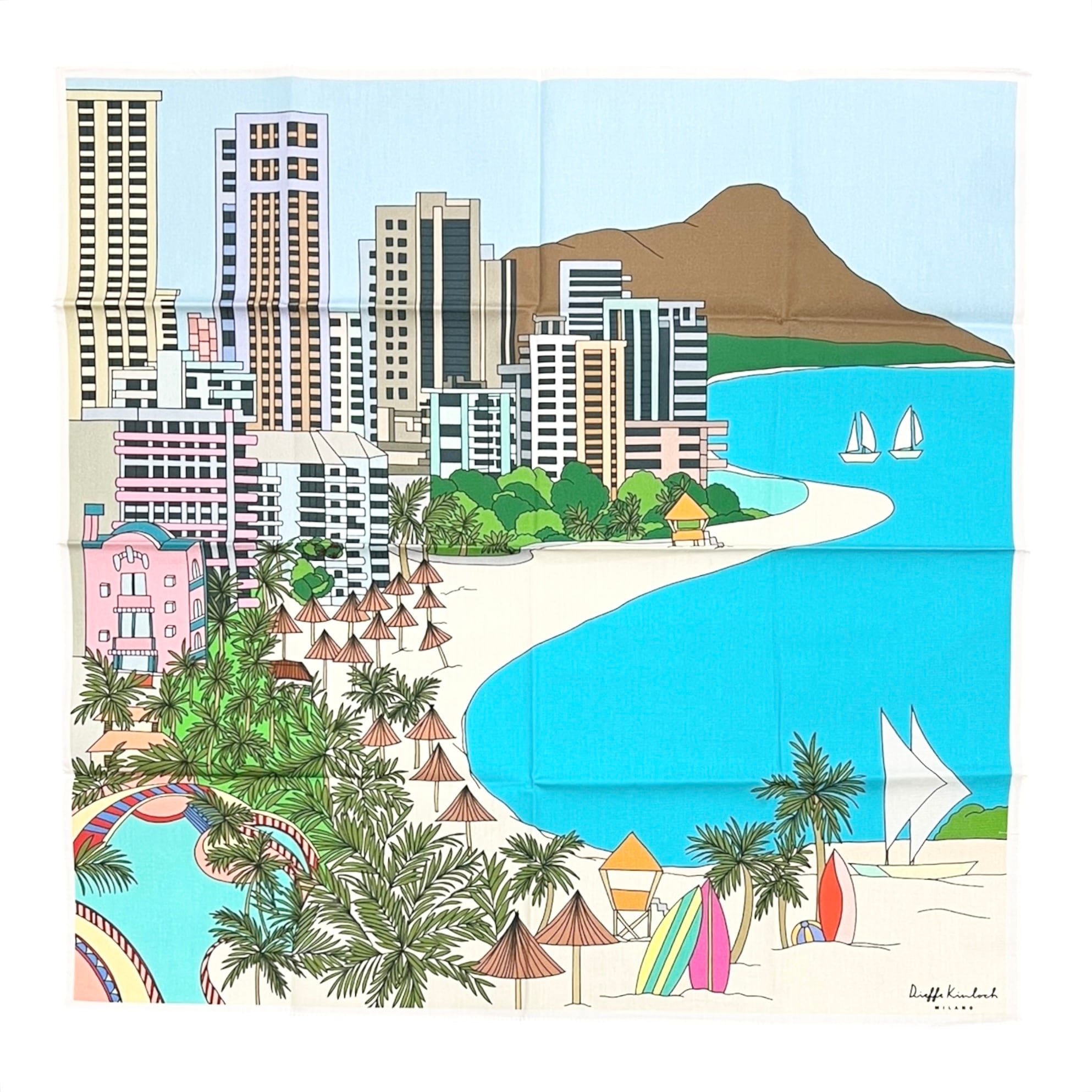 Dieffe Kinloch(ディエッフェ キンロック)ハンカチ/2025111216