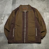 special switching design blouson × wide slacks set up