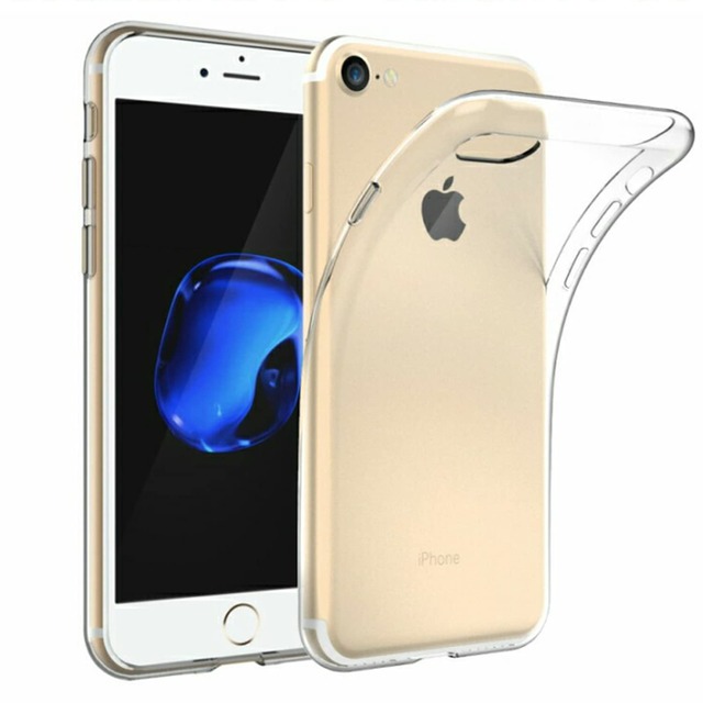 Havaya 対応 iPhone SE ケース 第3世代 第2世代 iphone8 ケース クリア iphone7 耐衝撃 透明 薄型 落下防止 軽量(アイフォンSE3 /あいふぉんSE2/いphone8/アイホン7 4.7インチ対応)-全透明
