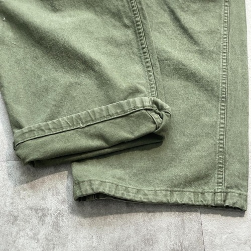 60-70s フランス軍 実物 AIR FORCE メカニックパンツ w31 詳細写真5