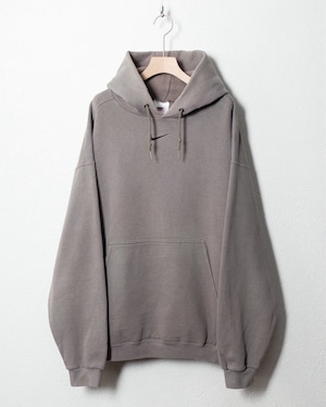 "NIKE" center swoosh hoodie sweat / Made In USA / COLOR:GRAY BEIGE