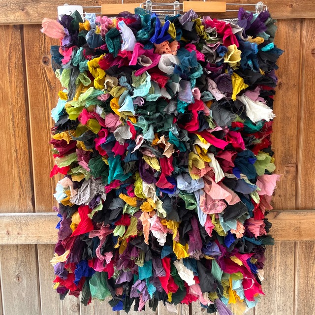 yao "India Bushy Rug L Vivid" 60cm×86cm ラグ③