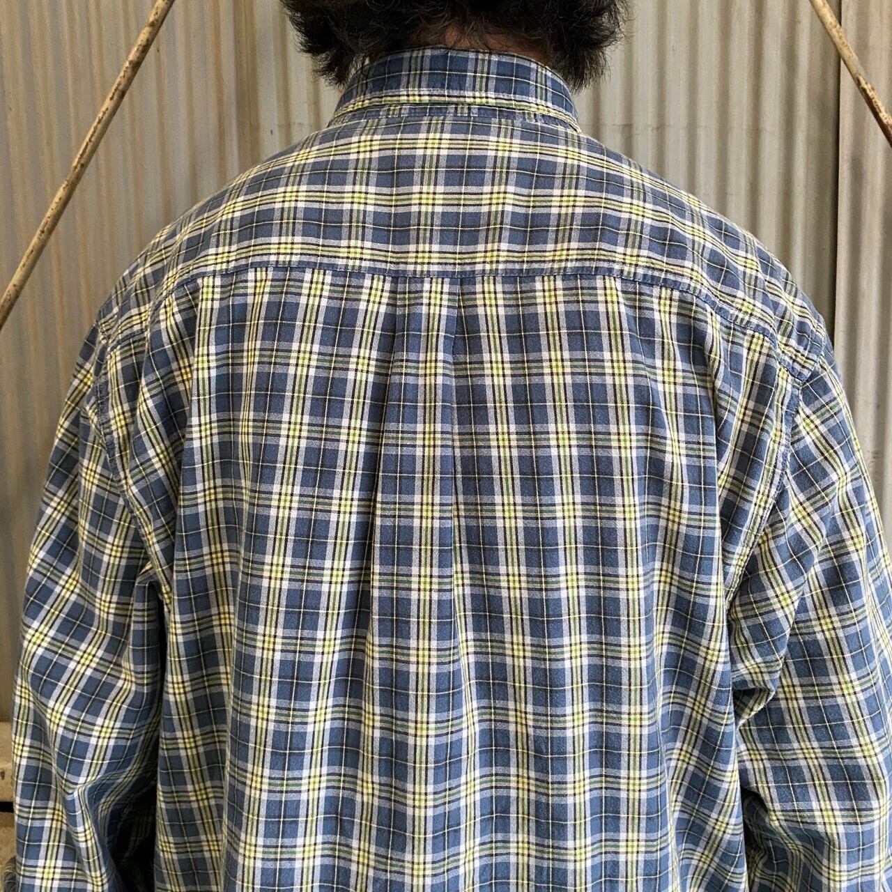 ビッグサイズ Carhartt カーハート 長袖 チェック柄 コットンシャツ 