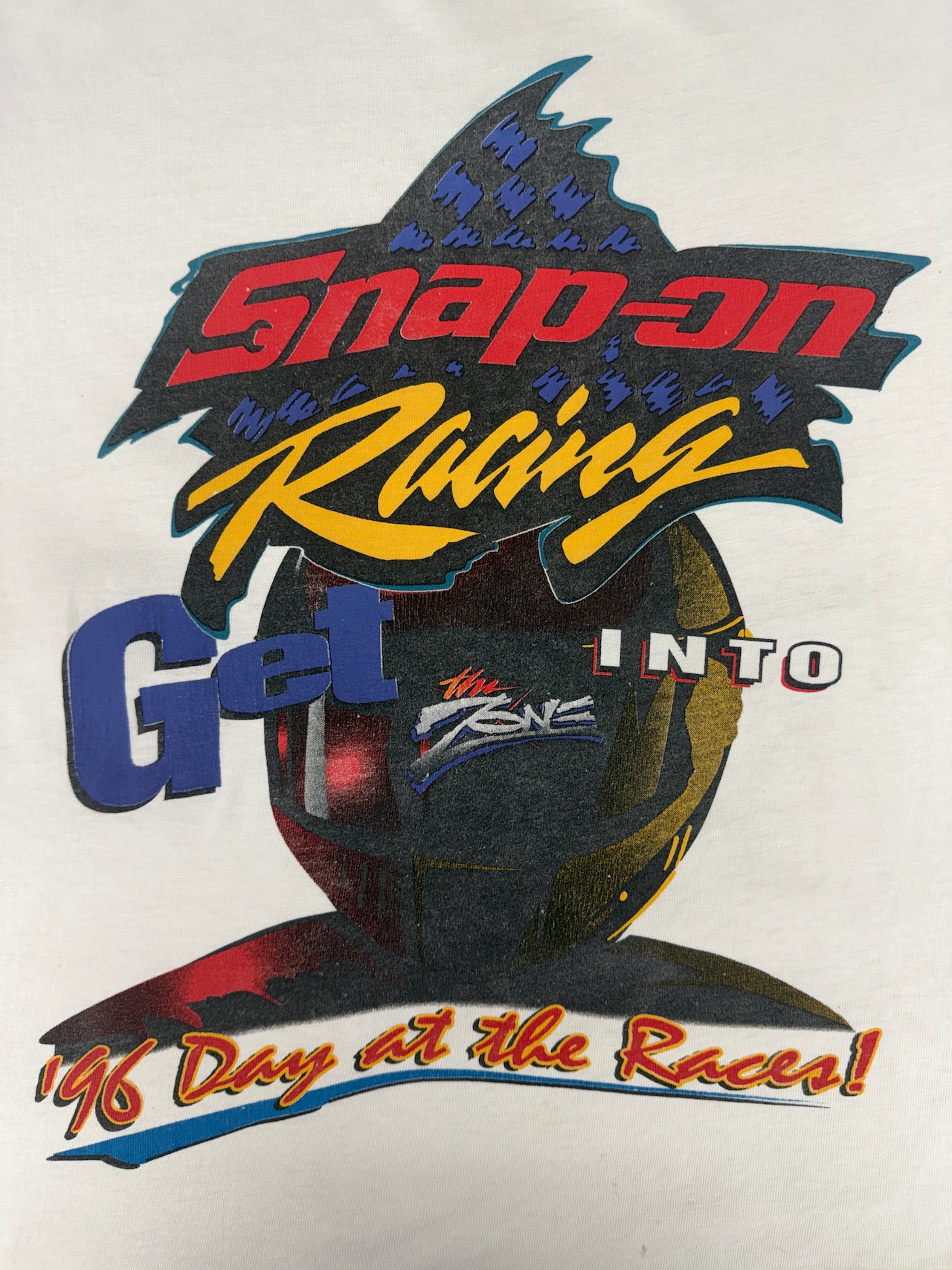 90s Snap-on Racing / Hanes BEEFY-T fabric made in usa・画像8