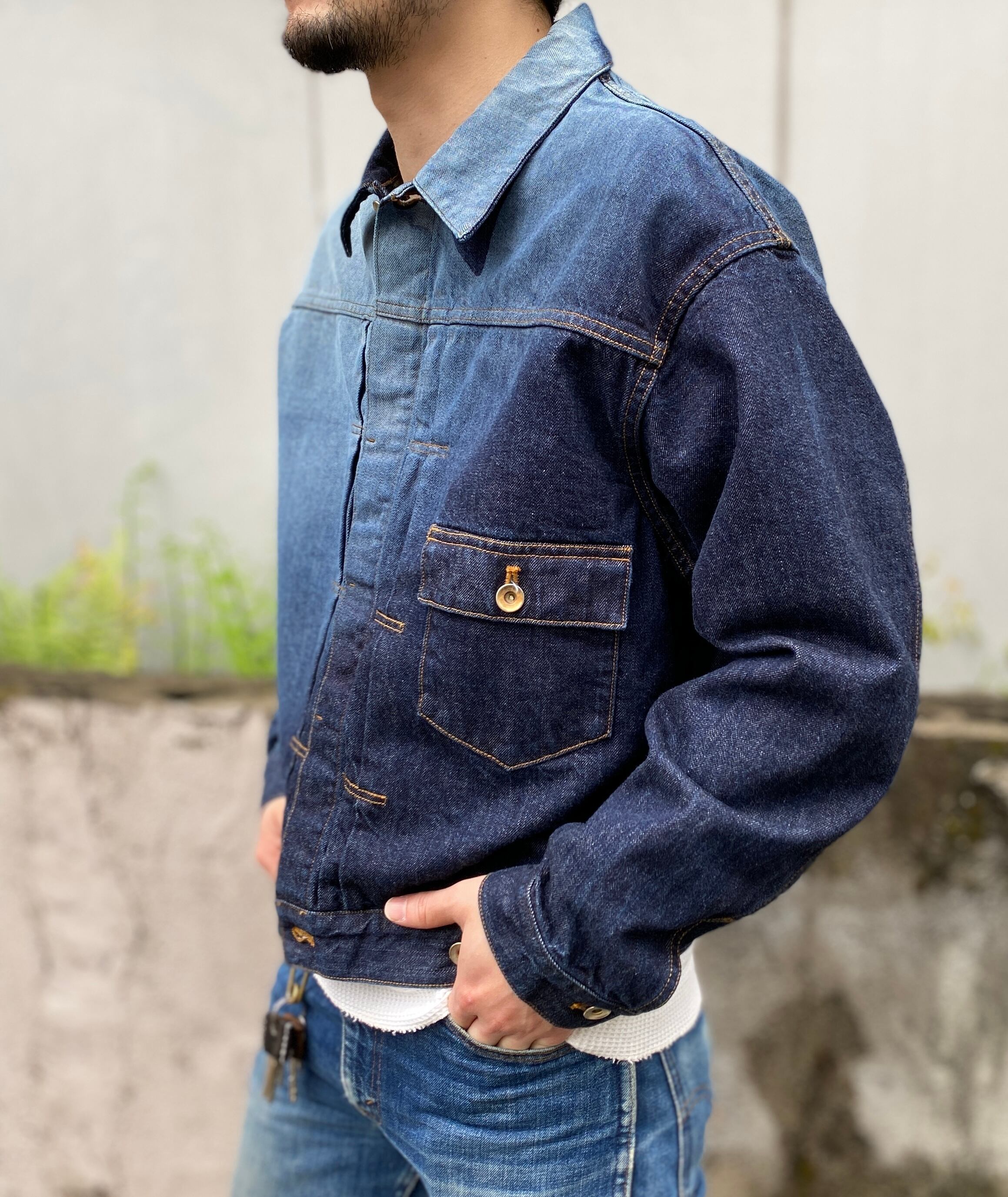 新品未使用 meagratia/メアグラーティア denim fabric BL