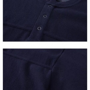 Henley neck street pullover 1051
