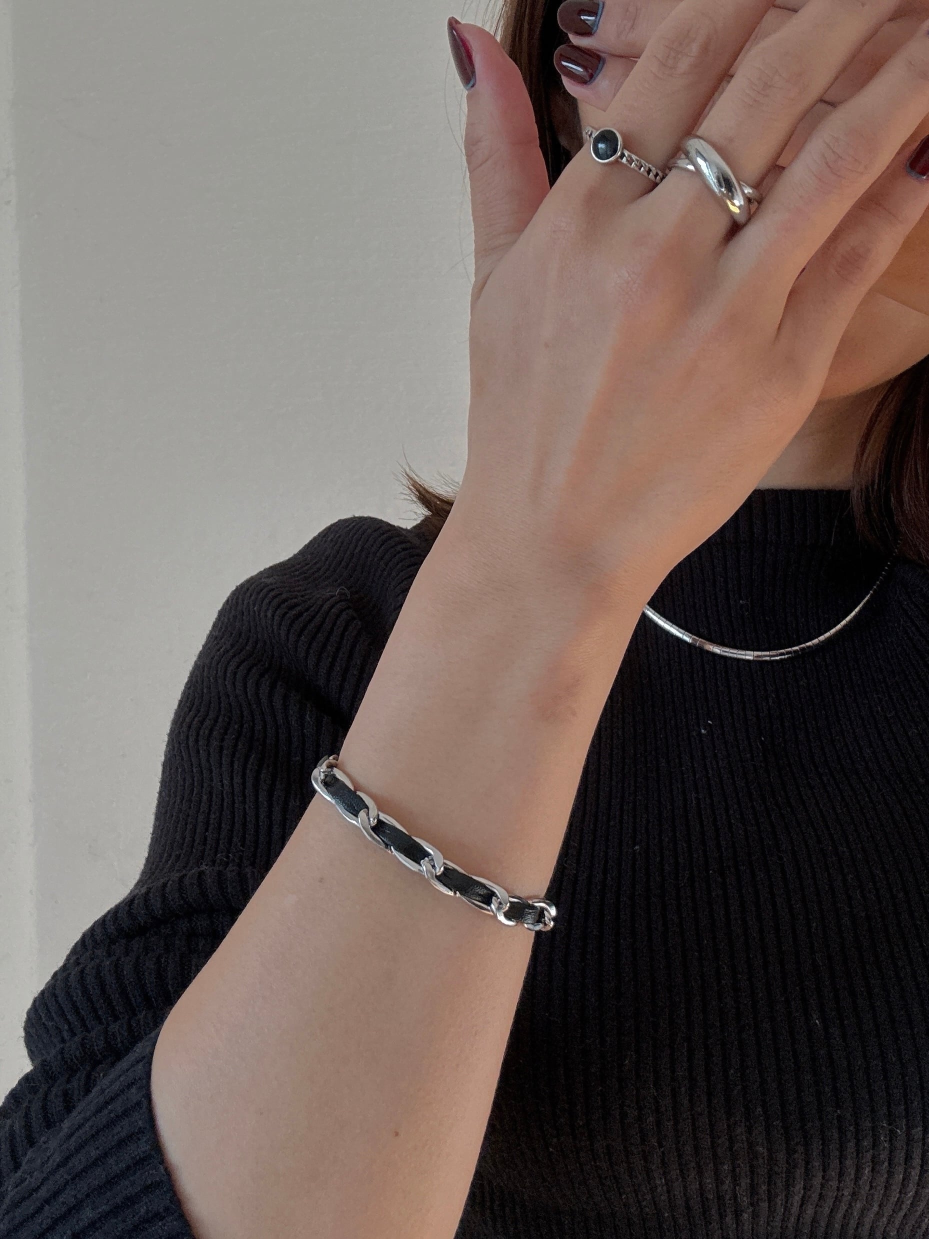 black stone ring | joie