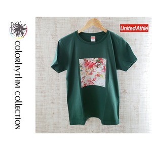 【komorebi】MEN’S＆LADIES/Tシャツ　深緑