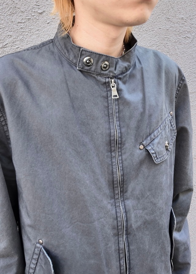 【paul smith】high neck zip up blouson