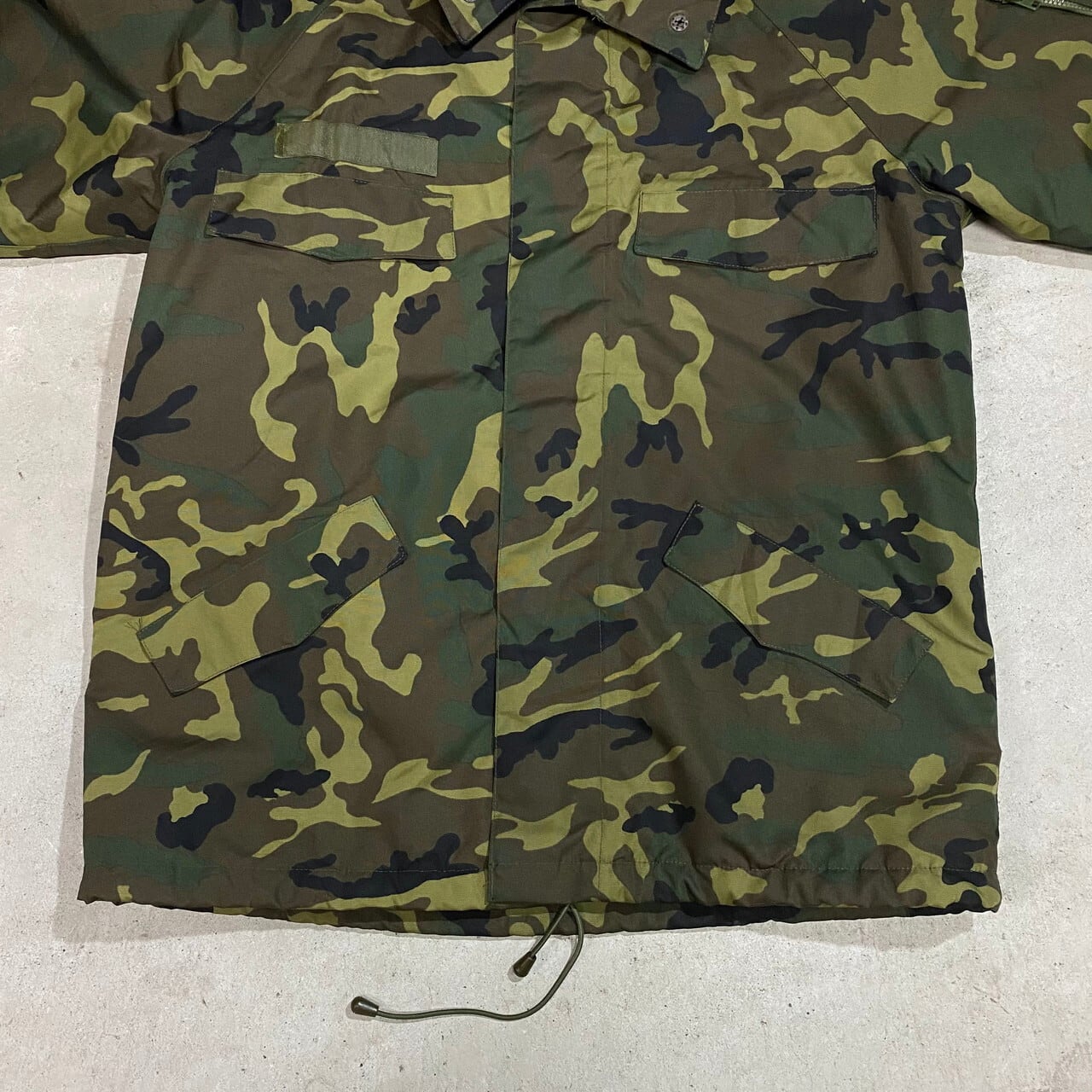 90年代 ビッグサイズ スペイン軍 ウッドランドカモ 迷彩柄 ユーロ