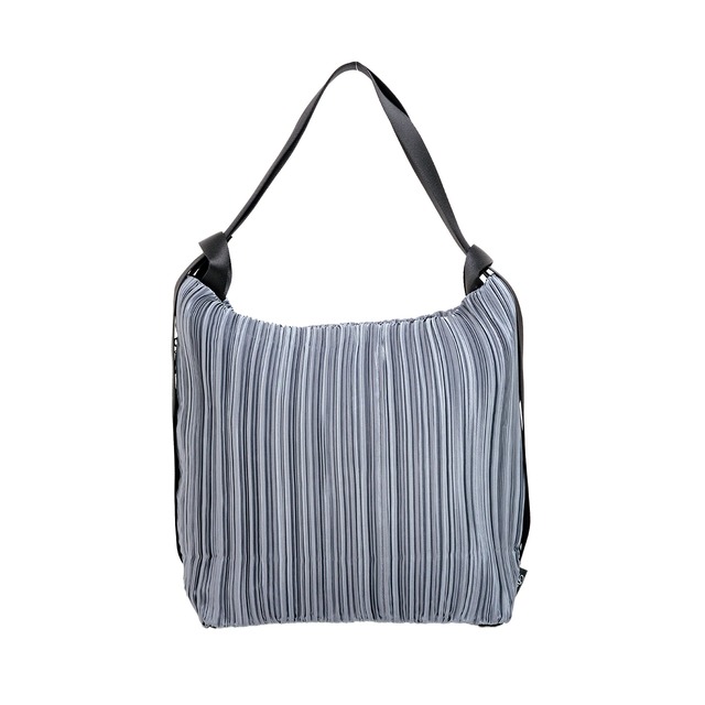 カラフルプリーツ２WAYリュック＆トートバッグ（ＤＳＰ－８９５）#301グレー