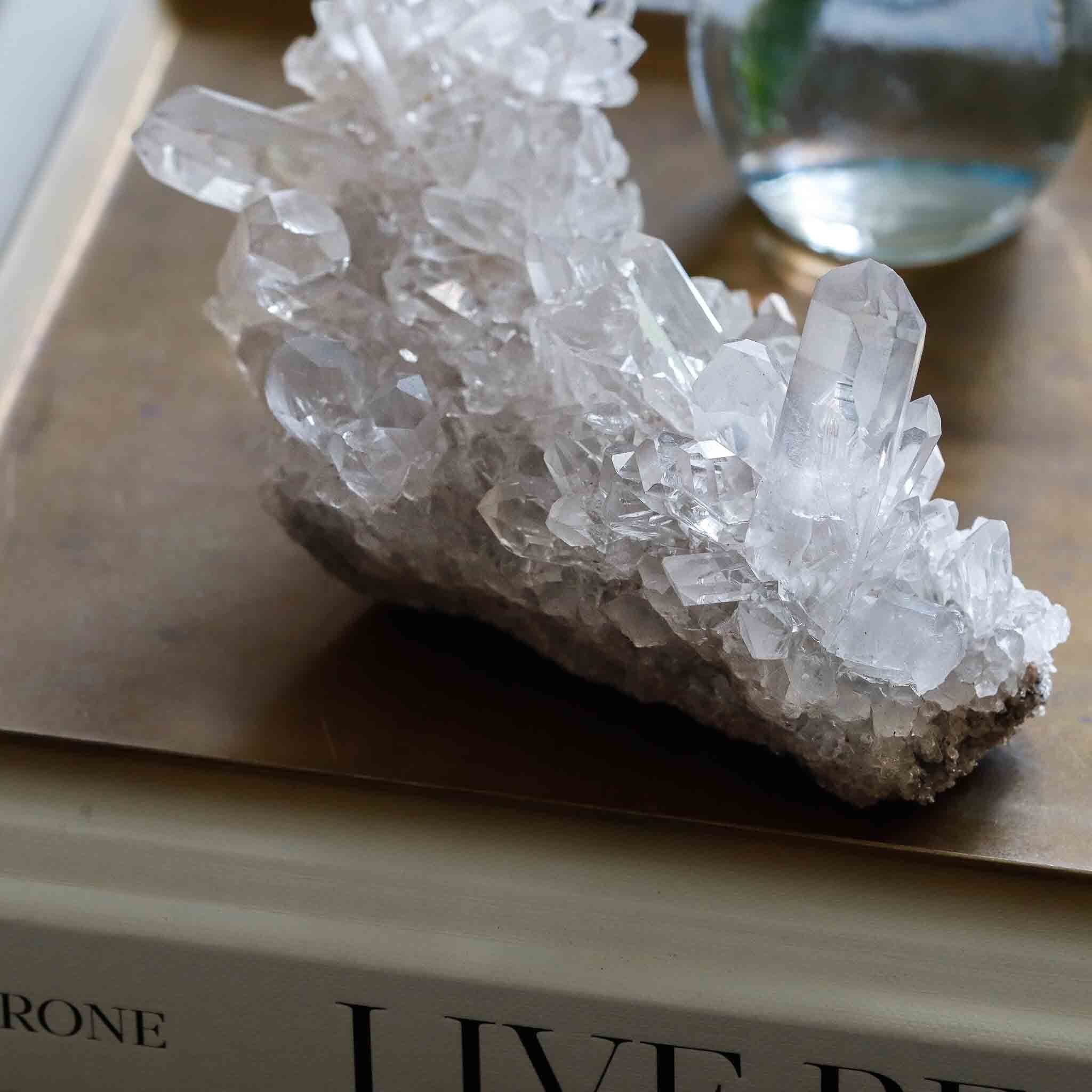 マダガスカル産 レムリアンクラスター 水晶クラスター 【公式通販】