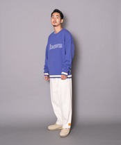 【#Re:room】＃RE:ROOM NEW YORK LOGO BIG CREW KNIT［REK106］