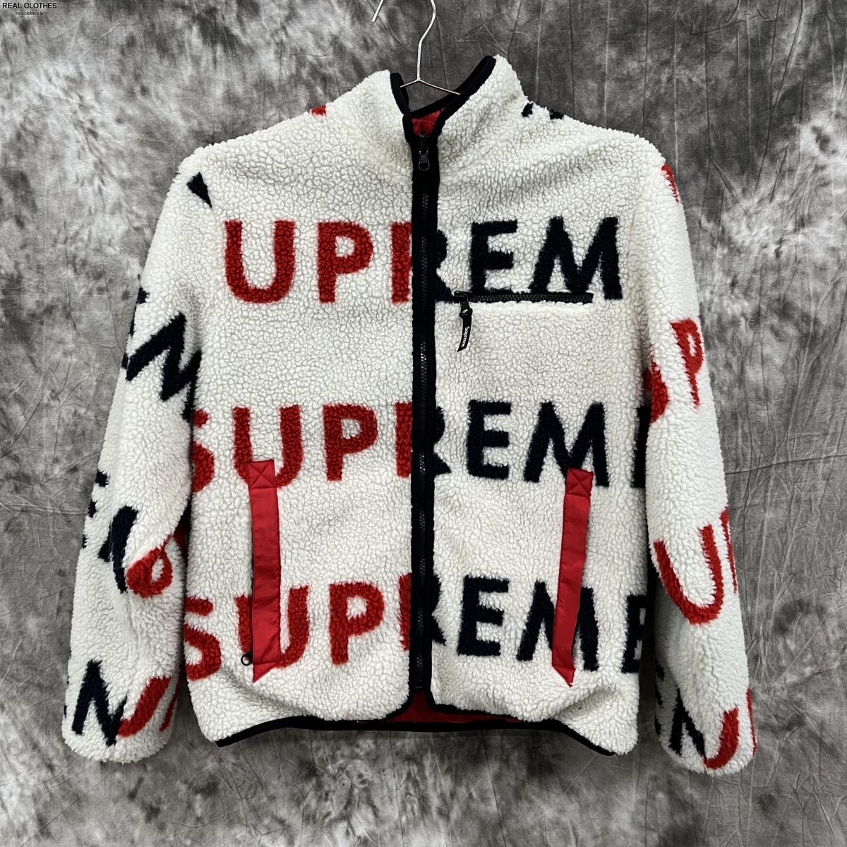 Supreme/シュプリーム【18AW】Reversible Logo Fleece Jacket ...