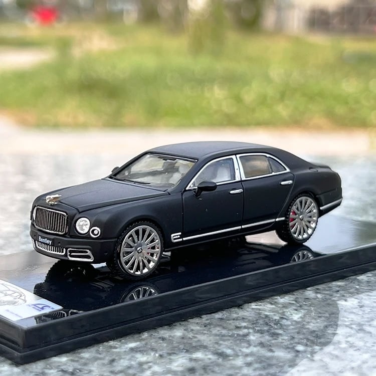 SC 1:64 ベントレー ミュルザンヌ スピード シルバー 合金