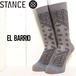 ソックス 靴下 STANCE スタンス EL BARRIO SOCKS CREW SOCKS ソックス 靴下 A545D21ELL（27cm-31cm）