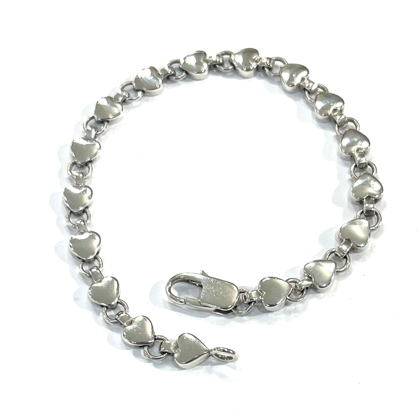 TIFFANY&CO. 】2670 ティファニー ハートパフリンク ブレスレット