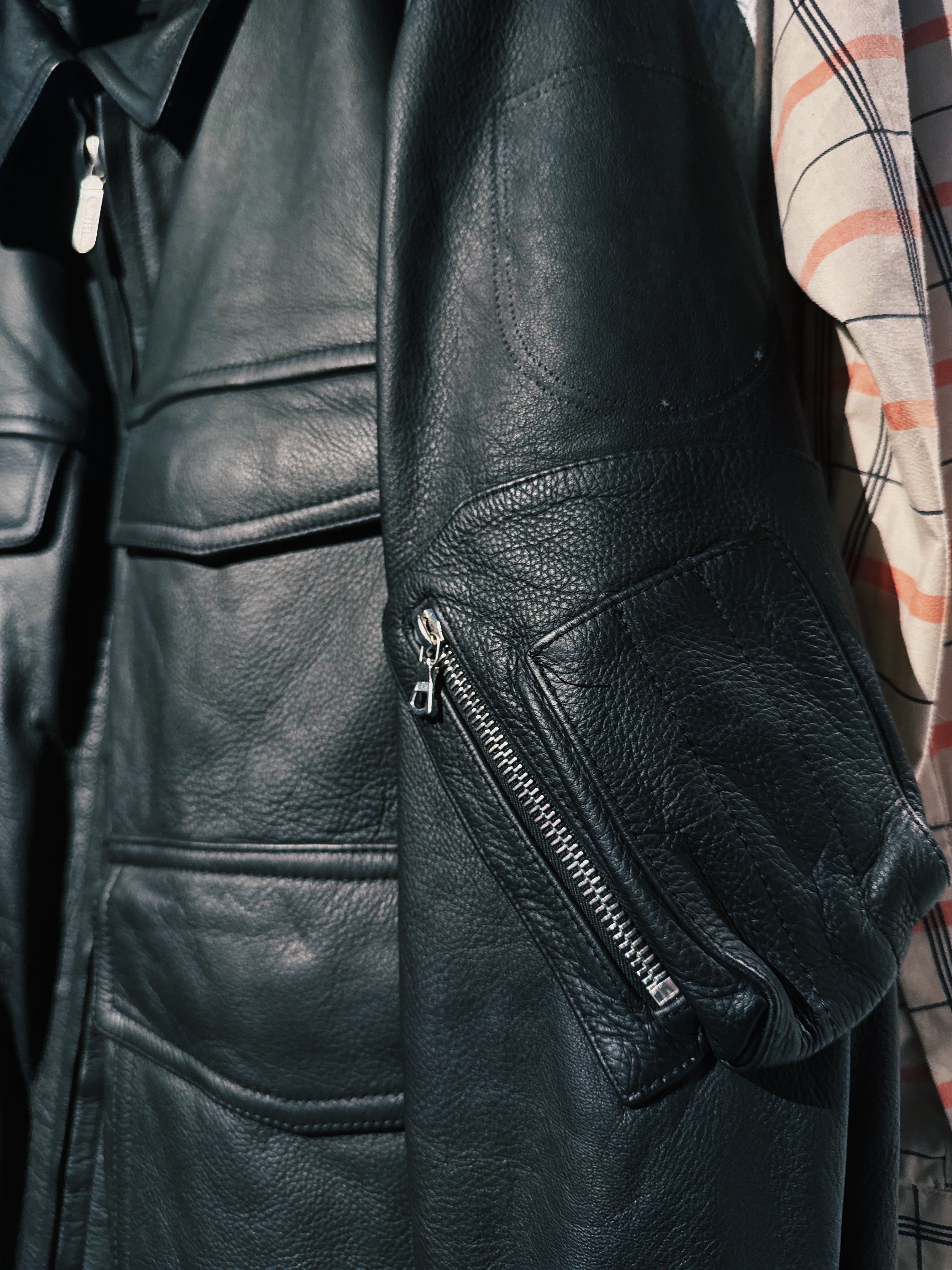 超希少　90s Vintage ドイツ警察　ライダースジャケット　ライナー付 超希少 90s Vintage ドイツ警察 ライダースジャケット ライナー