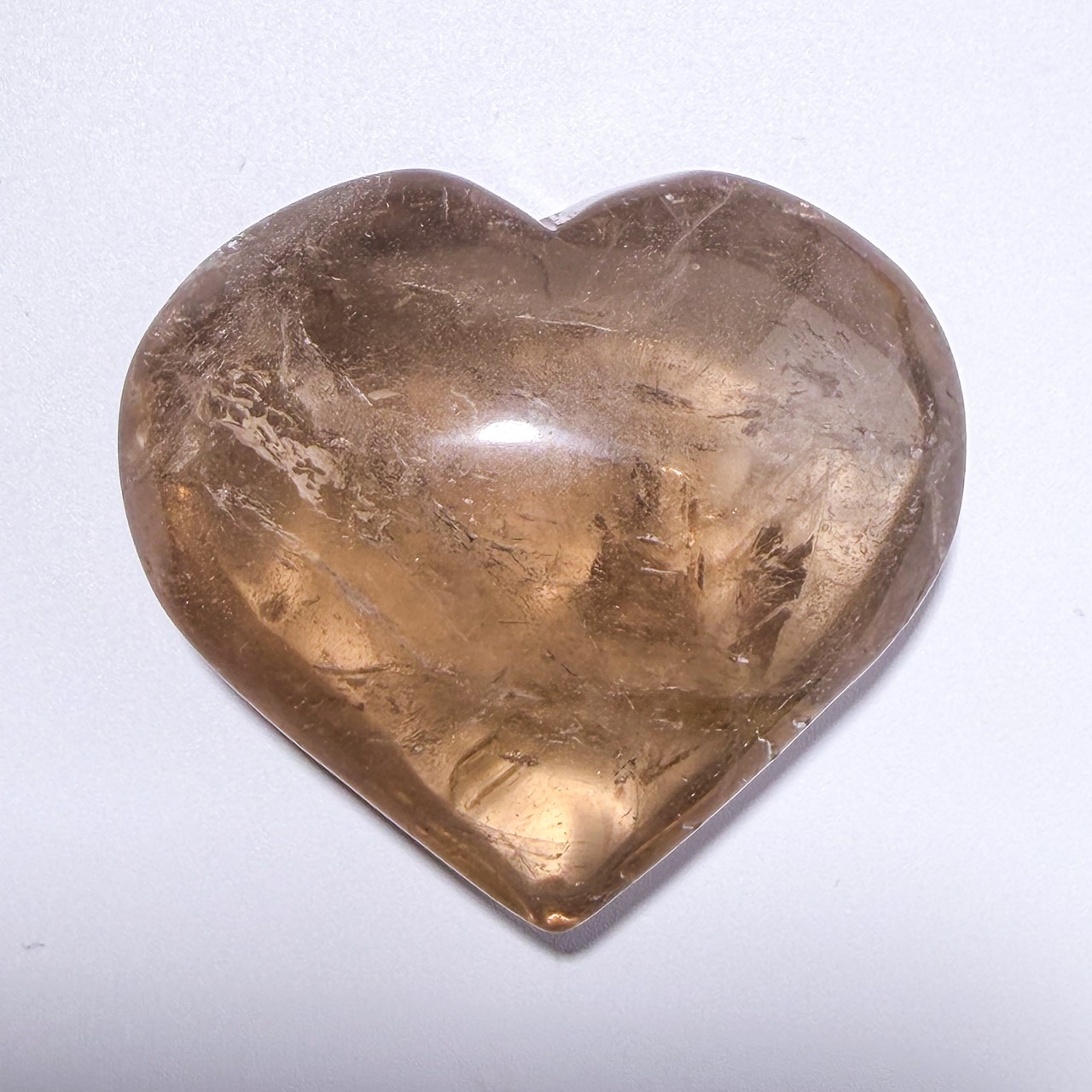 スモーキークォーツ ハート ＊ Smoky quartz ＊ 天然石