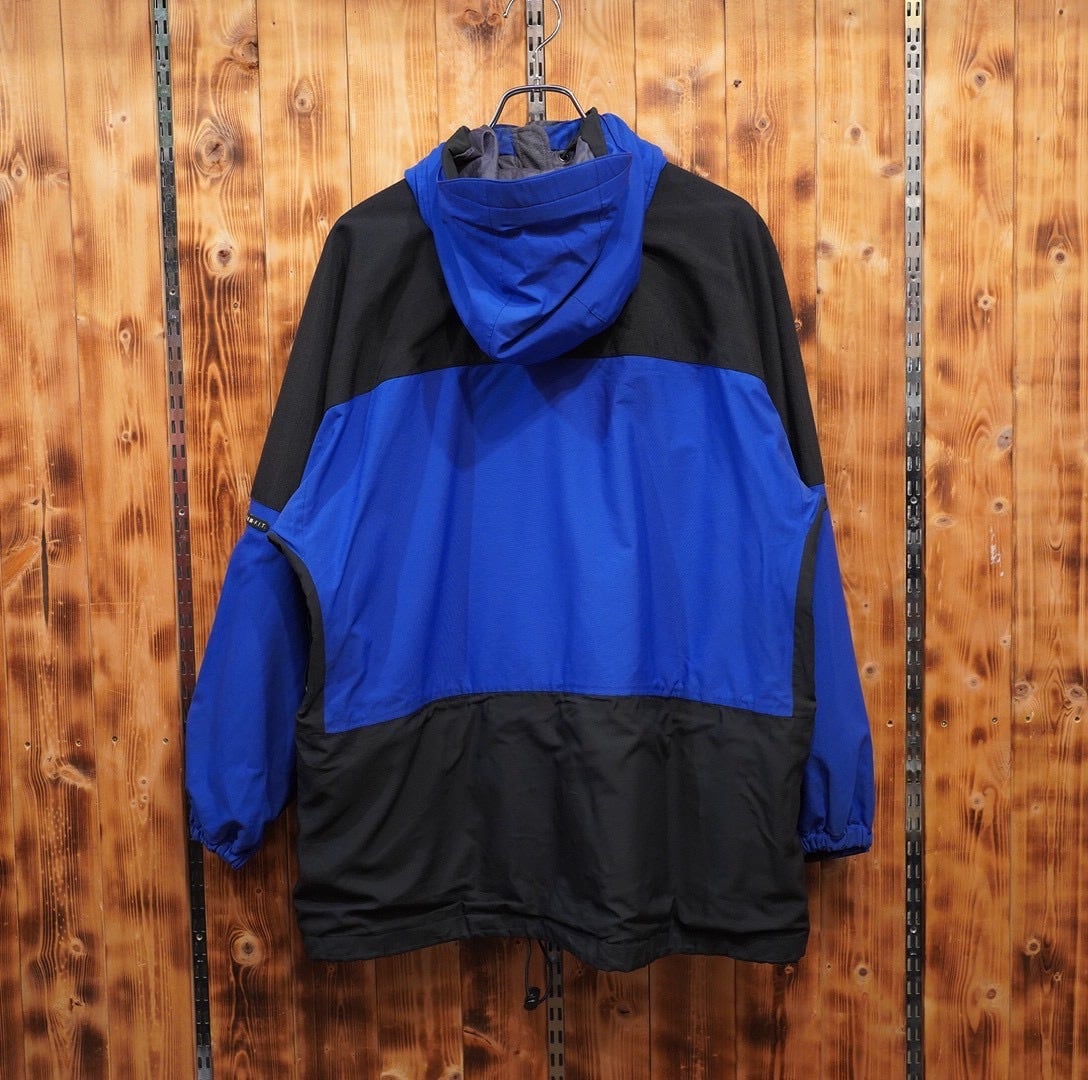 nike acg マウンテンパーカー　ナイロンジャケットnike 90s y2k 96年製 NIKE ACG Fleece Lined Mountain Parka 灰黒 L 90s