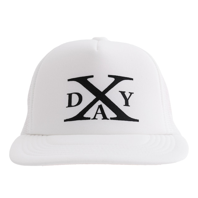 [AnglerXオリジナルメッシュキャップ](X DAY)ホワイト