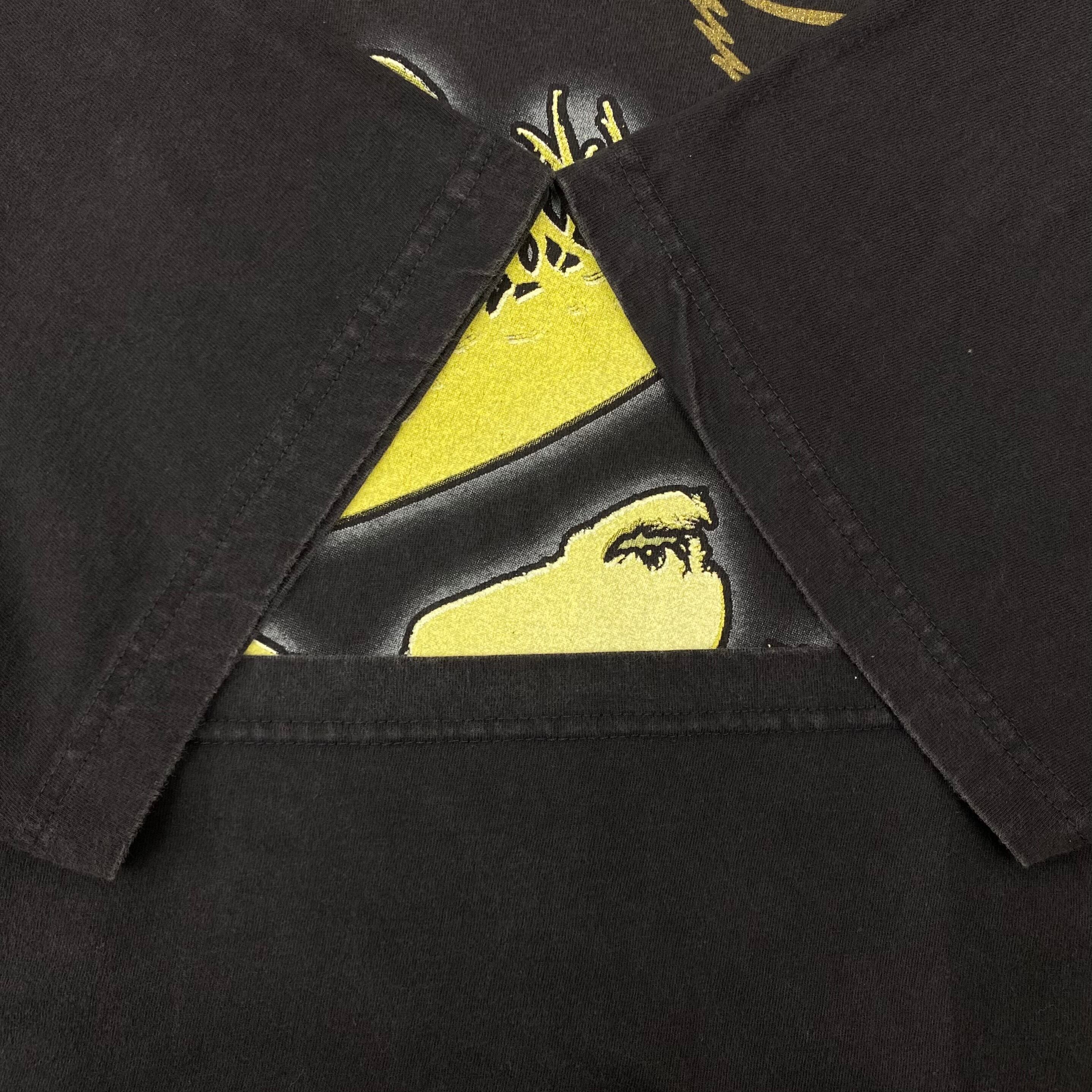 90'sビンテージgiantボディエアロスミスTシャツサイズ表記M良フェード 90's giant AERO SMITH ツアーTシャツ /1120 | 古着 vintage