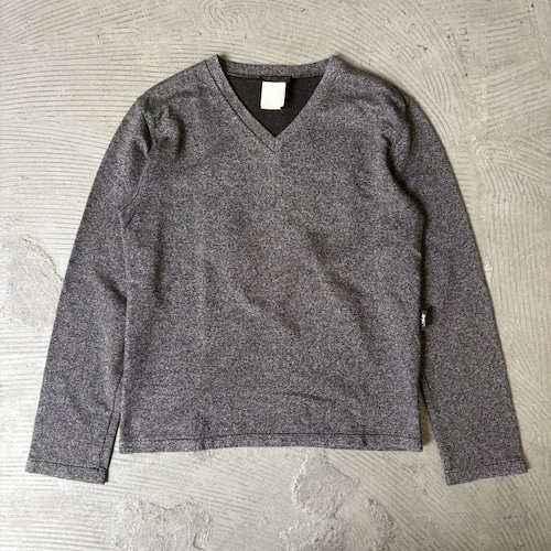 agnes b. / V-neck knit sweater