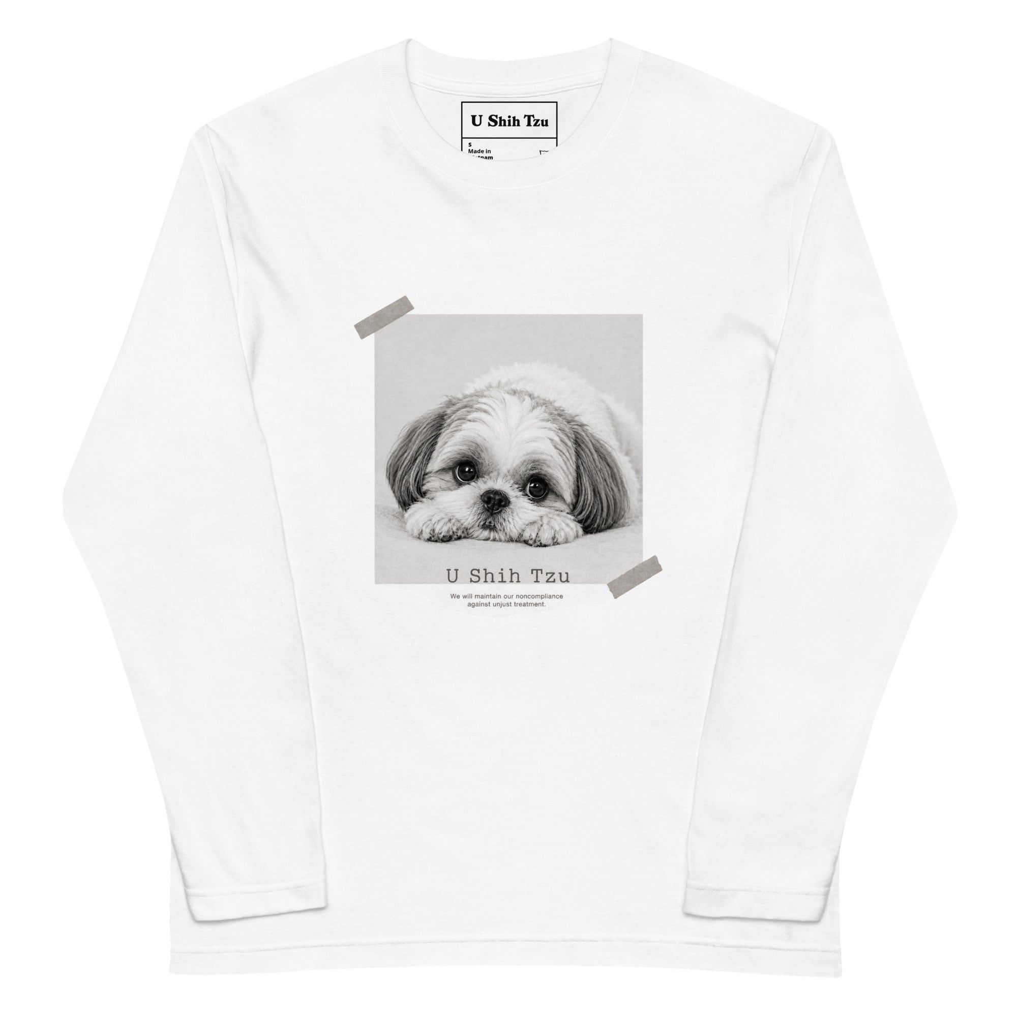 MY SHIH TZU Long Tee U0004