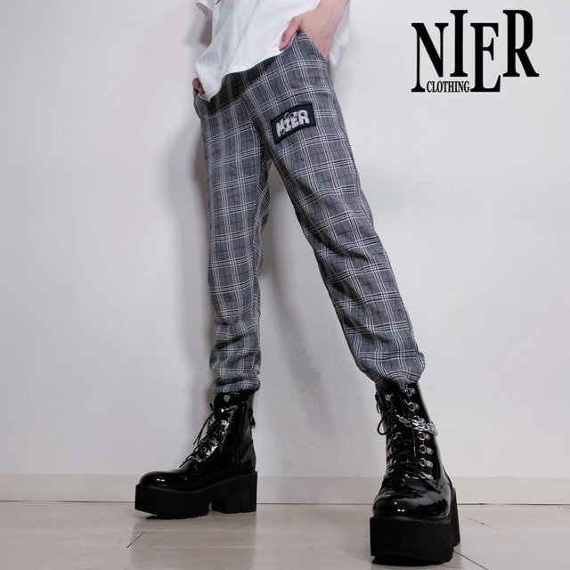 4POCKET CHECKERED SUMMER PANTS