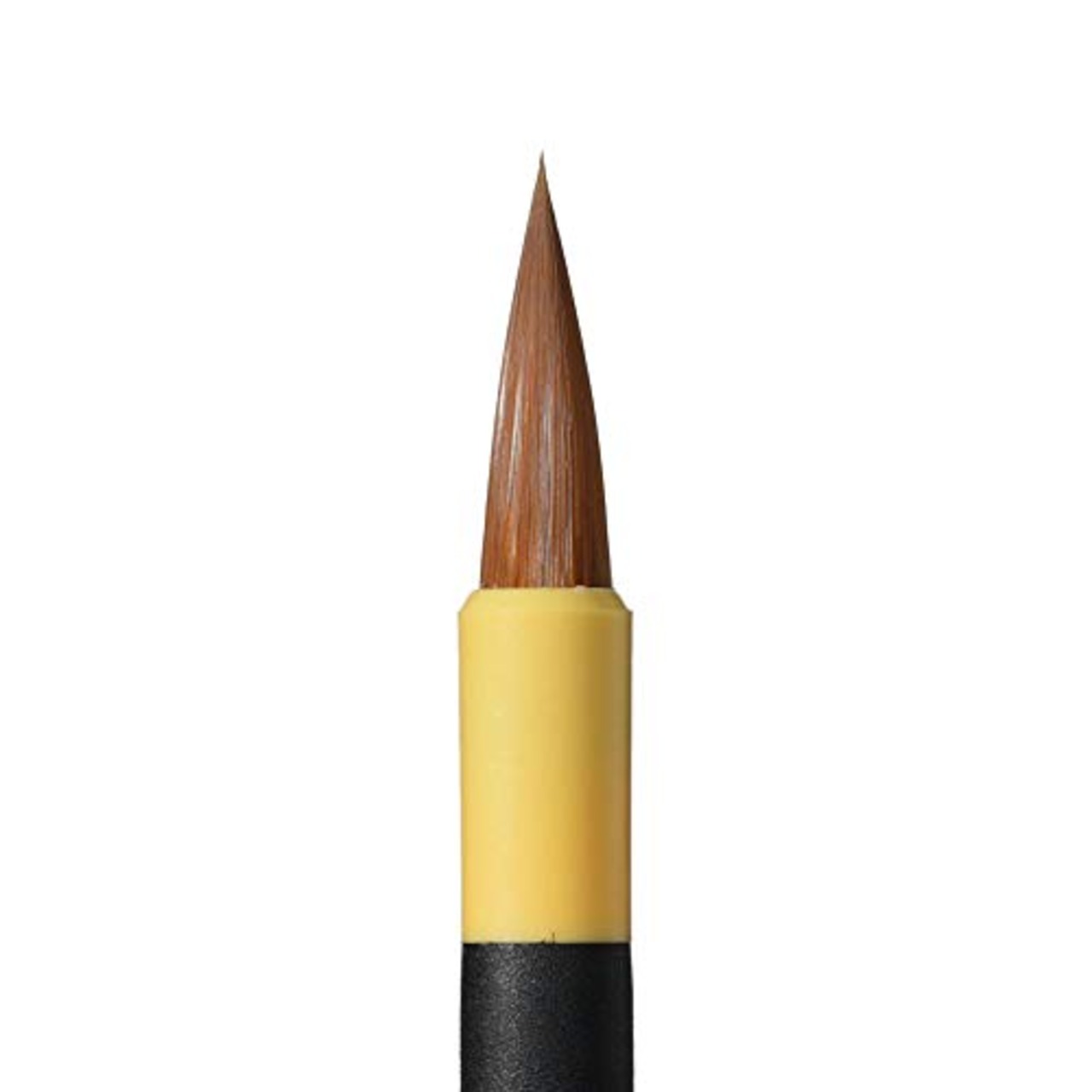 あかしや 書道筆 細筆 人造毛書写楽FITGRIP 短鋒 8号 ASP-F50