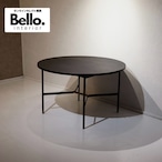 Francfranc フランフラン ラーモ ダイニングテーブル ラウンドテーブル 円形 テーブル 木製 スチール脚 モダン ラグジュアリー ホテルライク