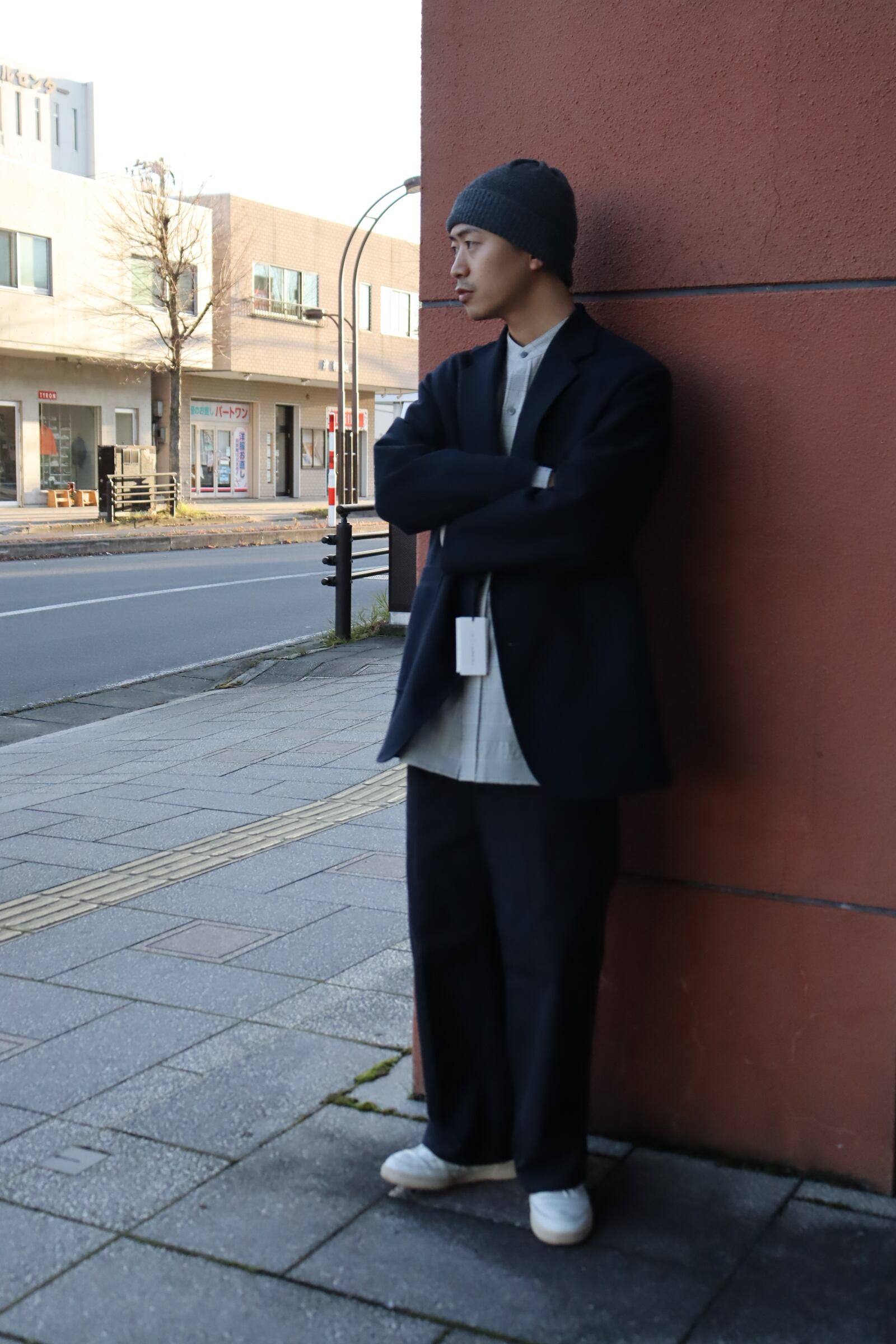 AUBETT ラチネデニムバギーパンツ 4