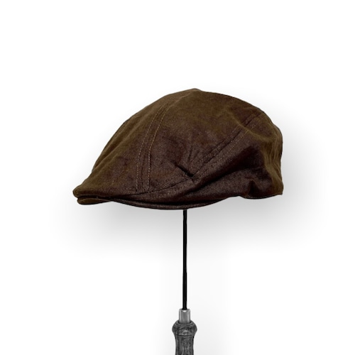 Linen Hunting Cap (Brown) ¥6000+tax