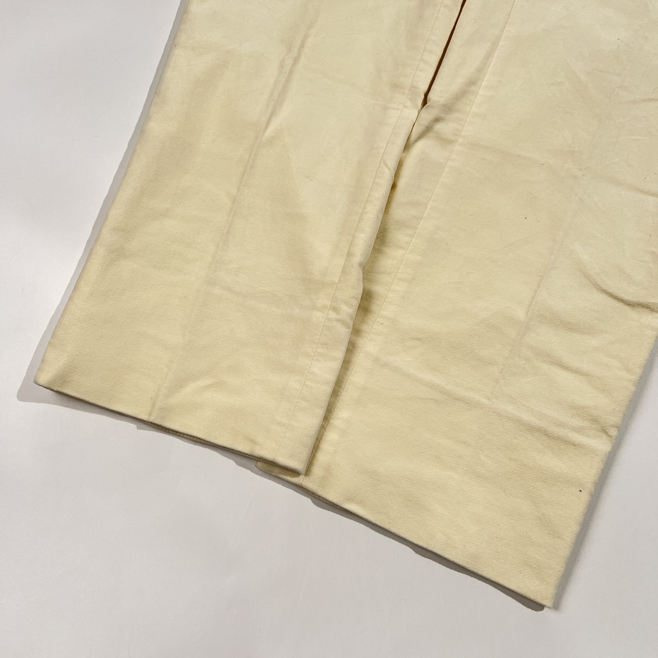 MACKINTOSH LONDON マッキントッシュ ロンドン ベロア スラックスパンツ サイズ 85 /メンズ/アイボリー系/三陽商会