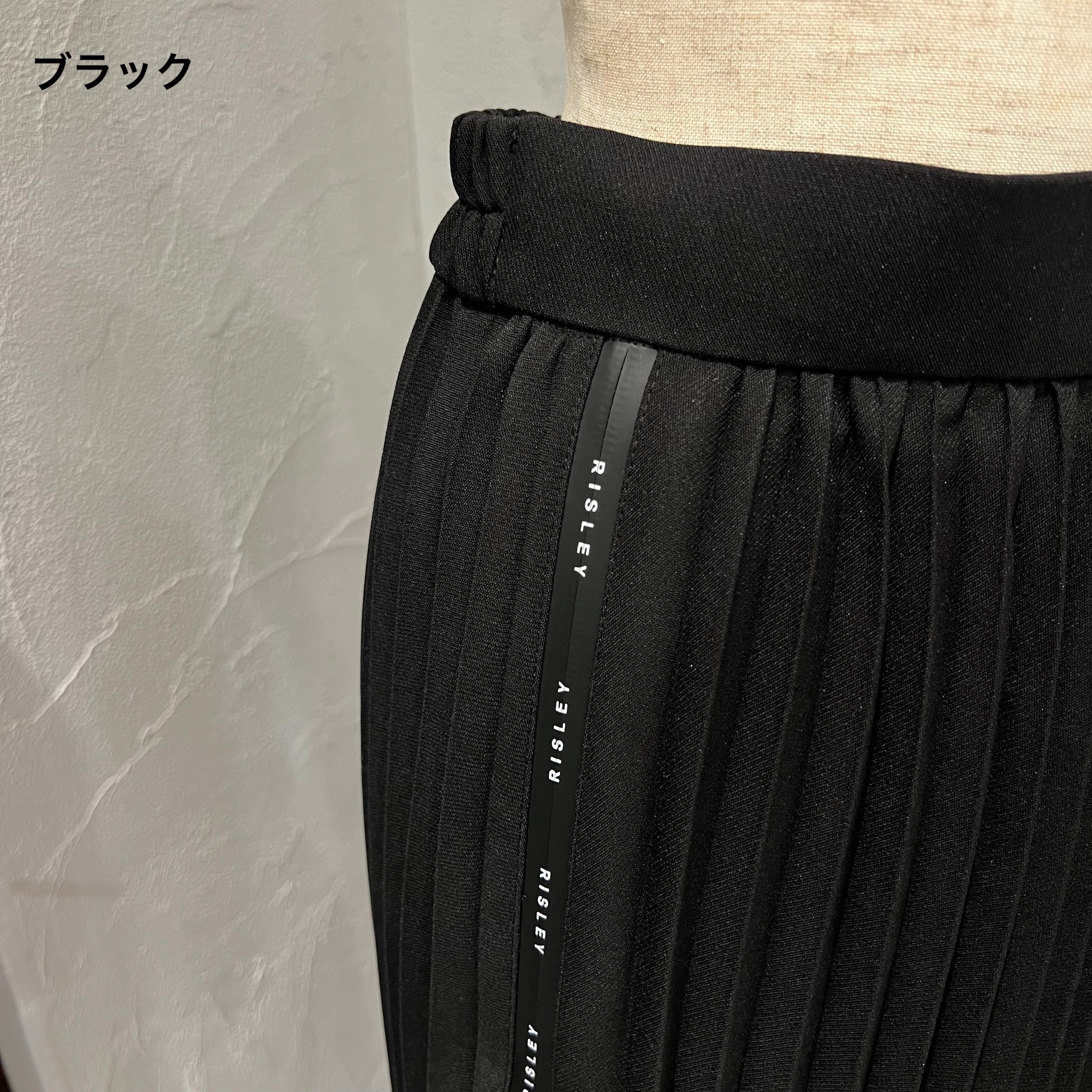 RISLEY/ロゴジッププリーツスカート | 20ｰtwentyｰ
