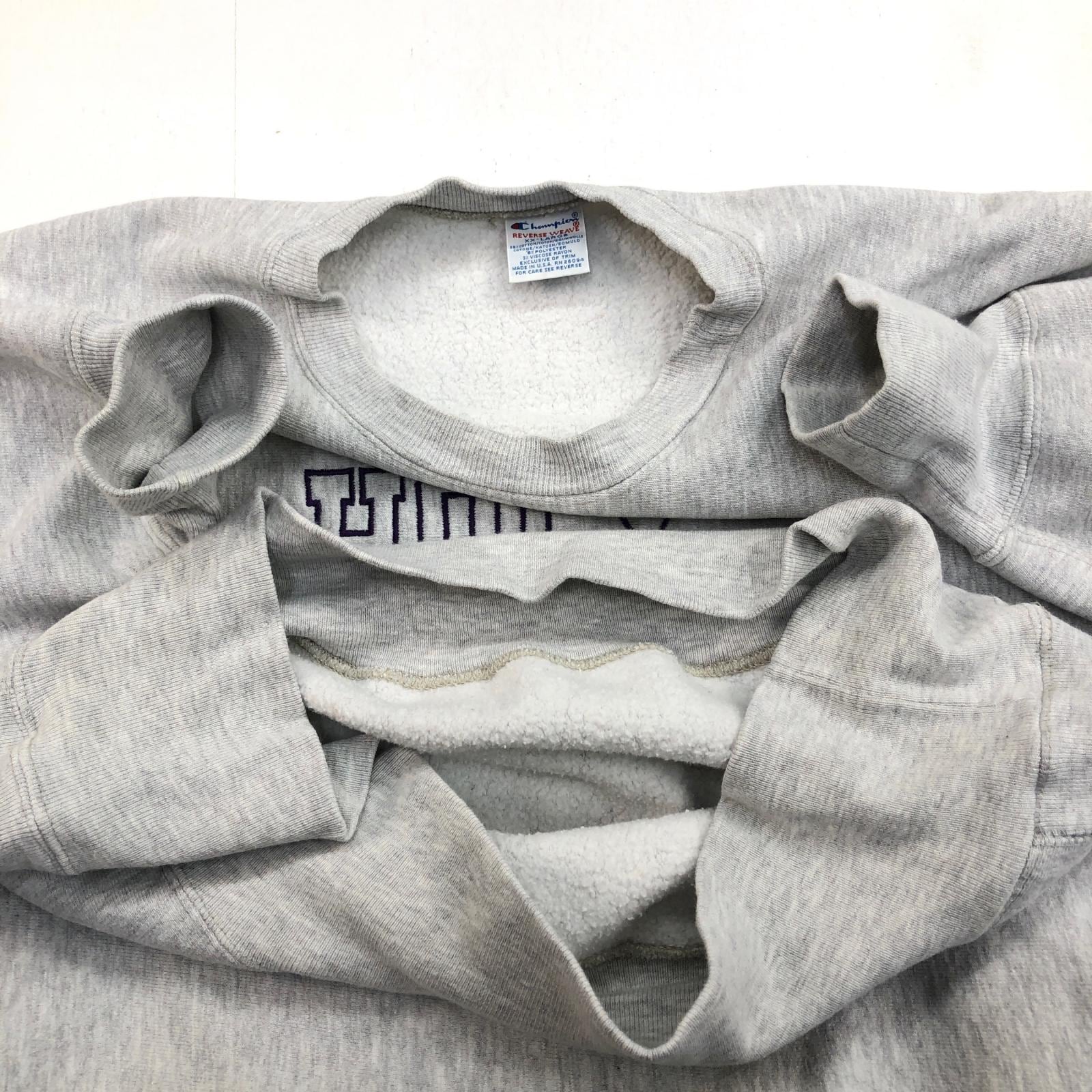 90年代 目無し 刺繍タグ USA製 Champion REVERSE WEAVE パーカー L 