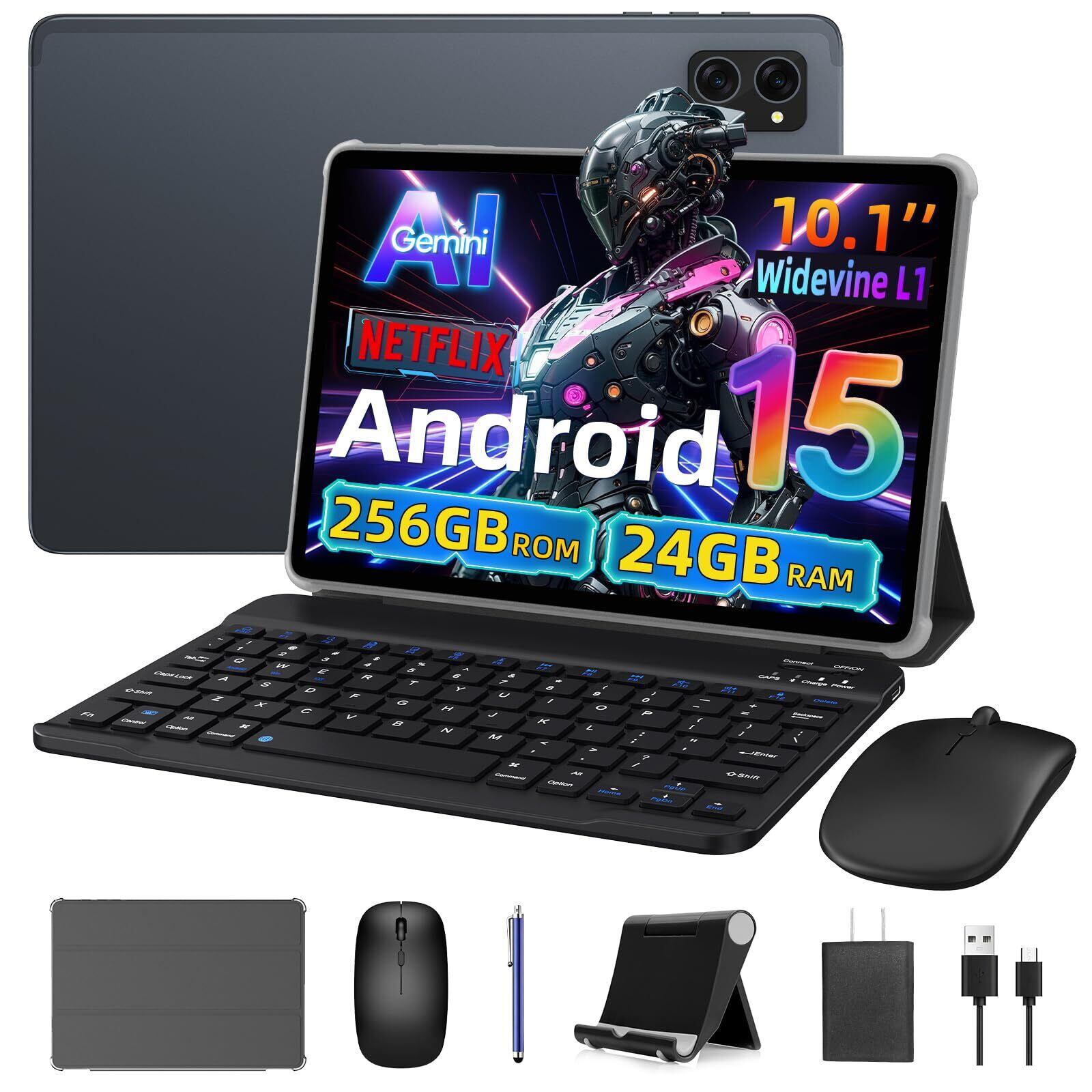 ✨Android 15 タブレット✨10インチ 24GB 128GB 拡張