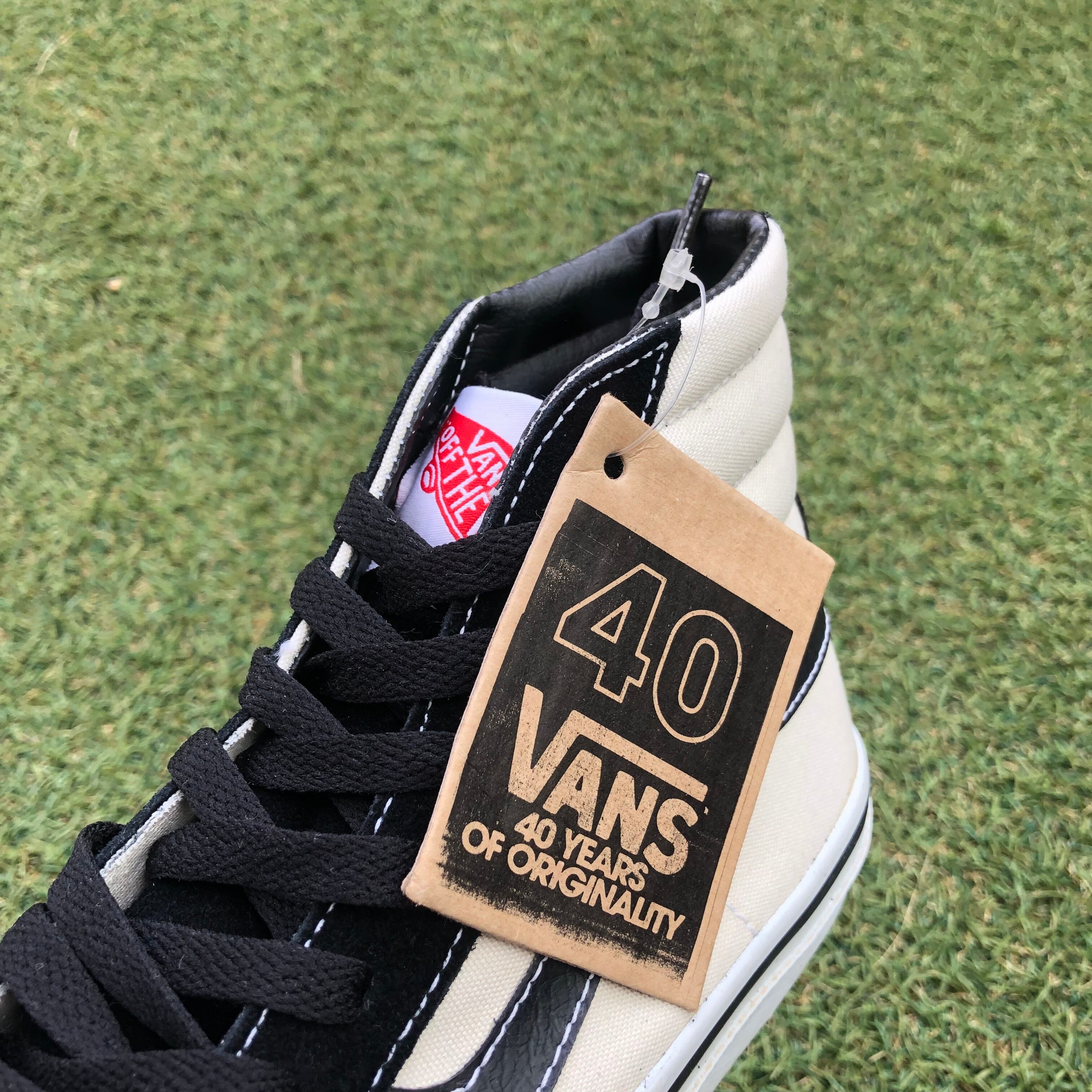 vans sk8-HI 40周年モデル 40th!VANS SK8-HI RETROヴァンズ スケートハイ HT981 | reshoe