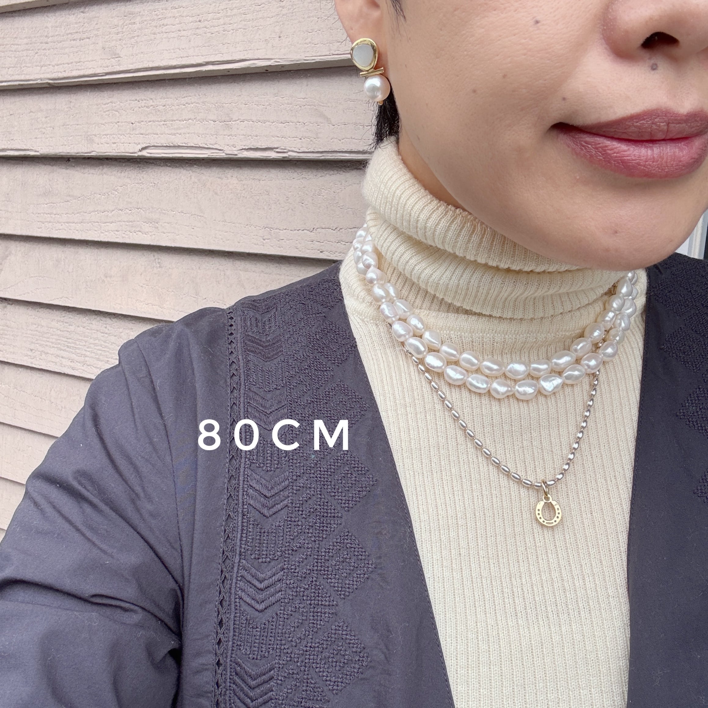 Lagoon Original 80cm バロックパール ロングネックレス | 【公式通販